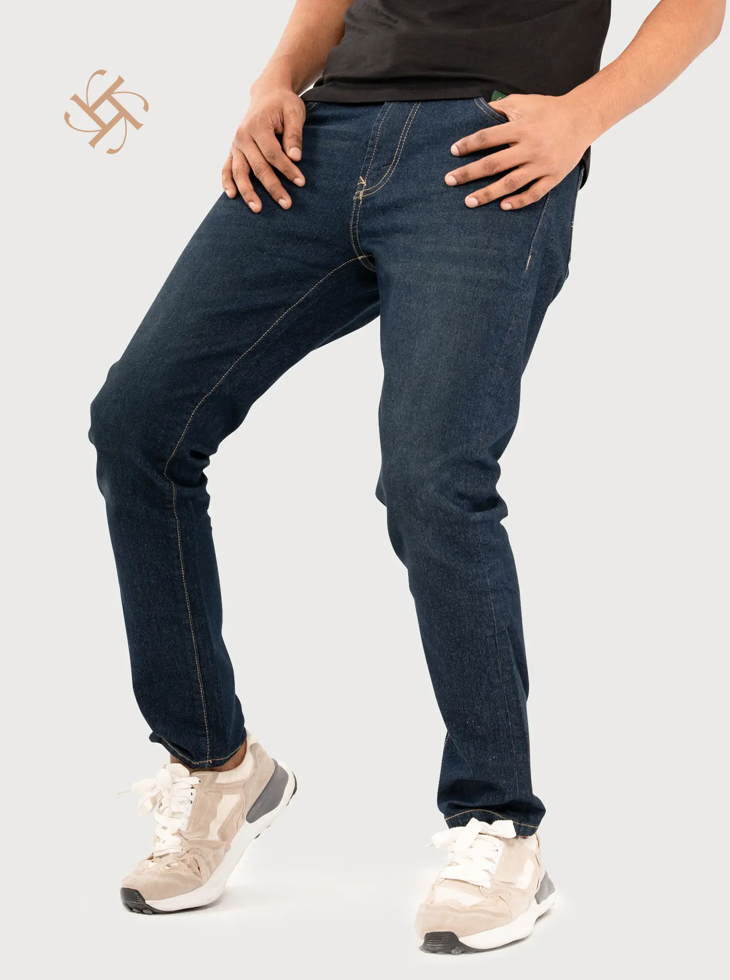 Men’s Premium Denim-Dark Vintage - Image 3